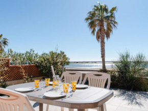 Superbe Pavillon à Gruissan avec Terrasse sur Plage, 2 Chambres, Parking et Wifi - FR-1-409A-20